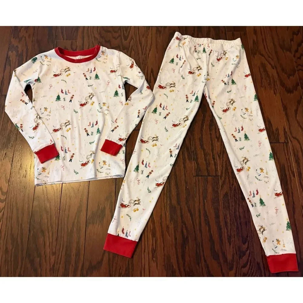 LAKE Christmas Pajamas Size 12